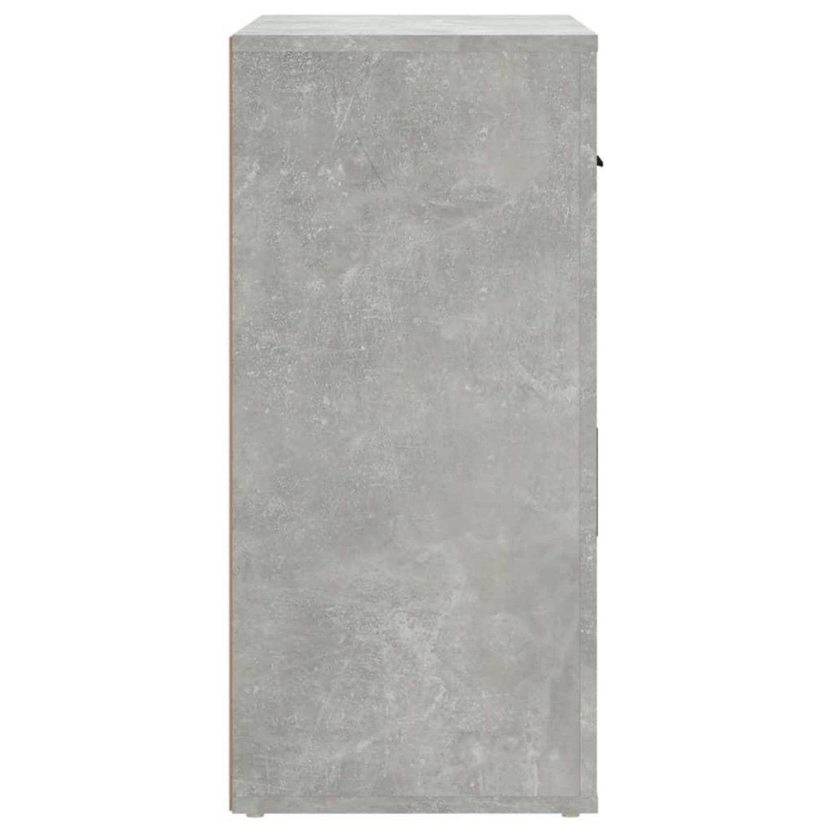 VIDAXL Buffet Gris beton 80x33x70 cm Bois d'ingenierie