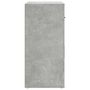 Voir la diapositive 5 : VIDAXL Buffet Gris beton 80x33x70 cm Bois d'ingenierie