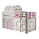 Paris Prix Pack - Lit Enfant, Tente, Tunnel & 3 Pochettes  Pino Birdy  Blanc