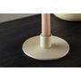 Voir la diapositive 3 : Paris Prix Bougeoir Design en Argile  Dian  12cm Beige