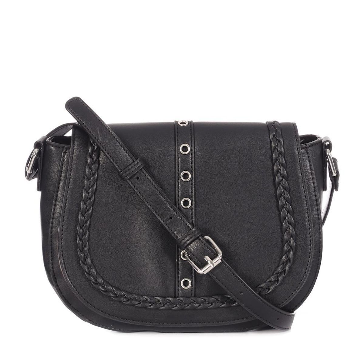 Petit Sac Rouge Simili Cuir Manoukian - 2 Bandoulières, Neuf Sans étiquettes