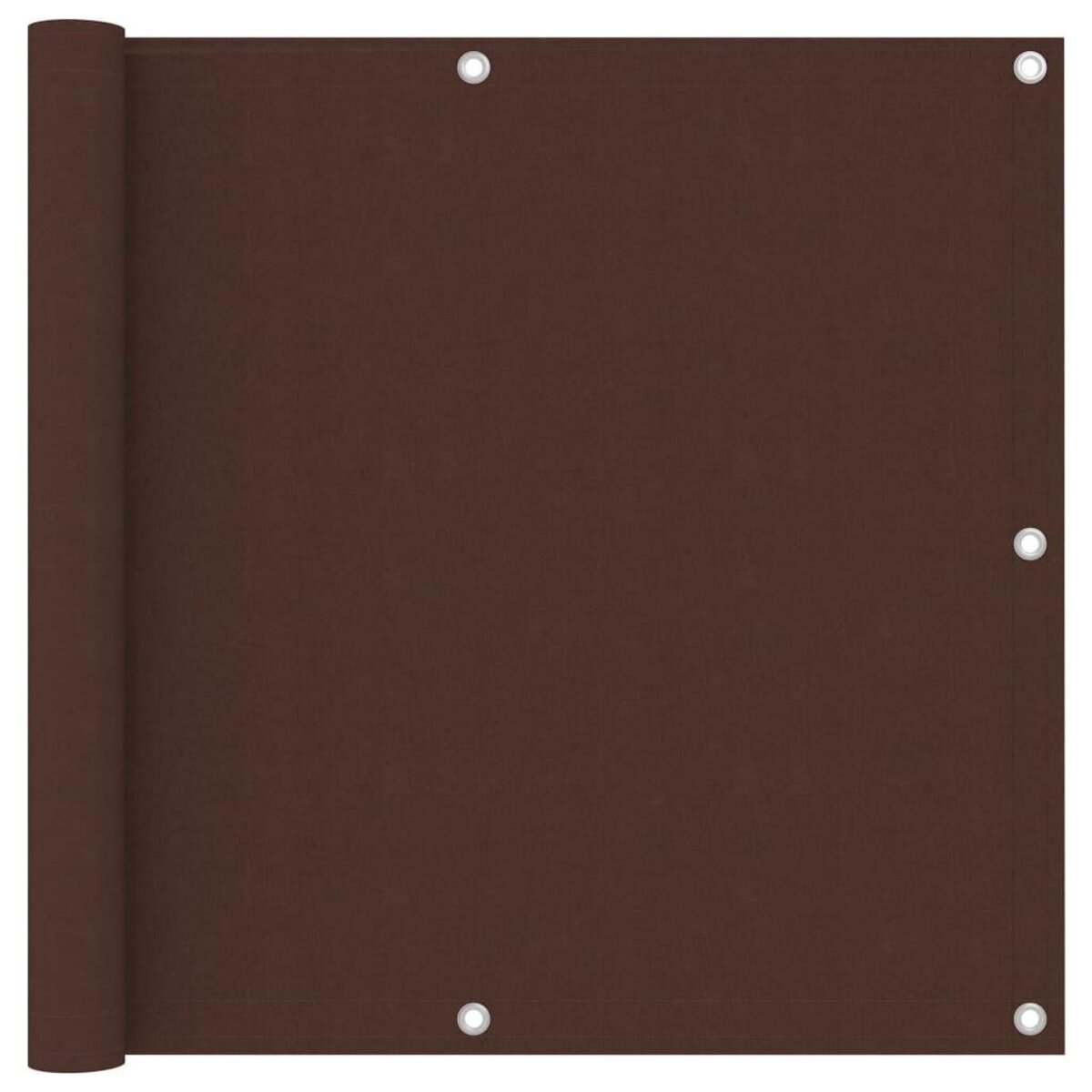 VIDAXL Ecran de balcon Marron 90x300 cm Tissu Oxford