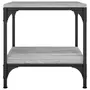 VIDAXL Table basse Sonoma gris 50x50x40 cm Bois d'ingenierie