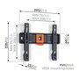 Voir la diapositive 3 : Vogels Support mural pour TV - VOGEL'S - TVM 1203 Fixe Small, 19-50