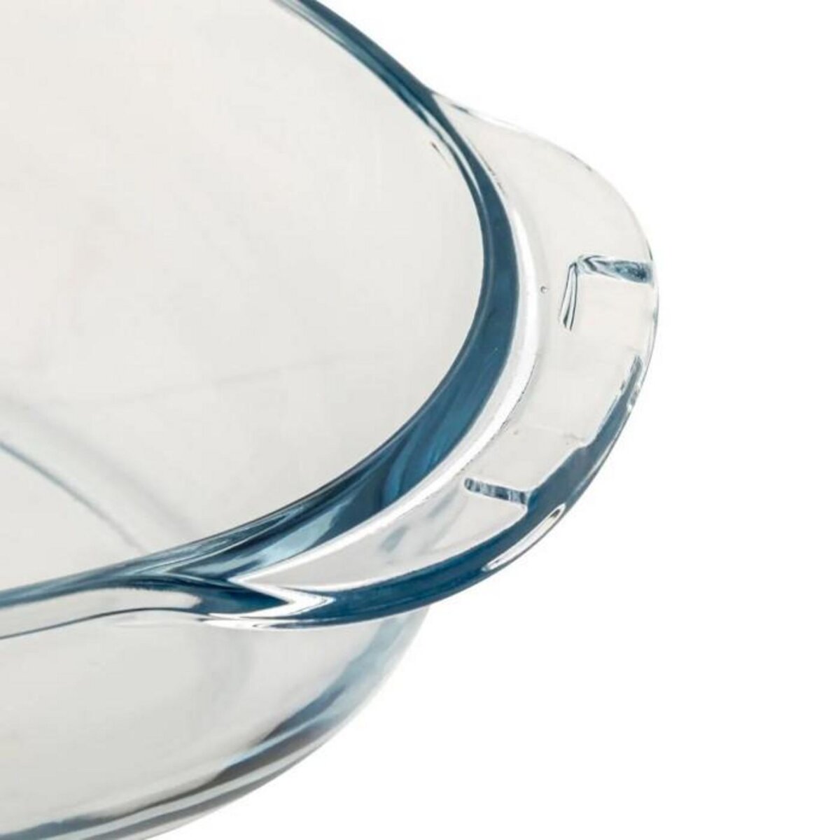 FIVE Plat à Four en Verre  Ovale  34cm Transparent
