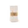 Voir la diapositive 5 : BJORN Serviette de table - 6 pièces - Lin et coton blanc crème