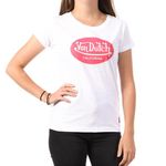 VON DUTCH T shirt  Femme Von Dutch Rona. Coloris disponibles : Blanc