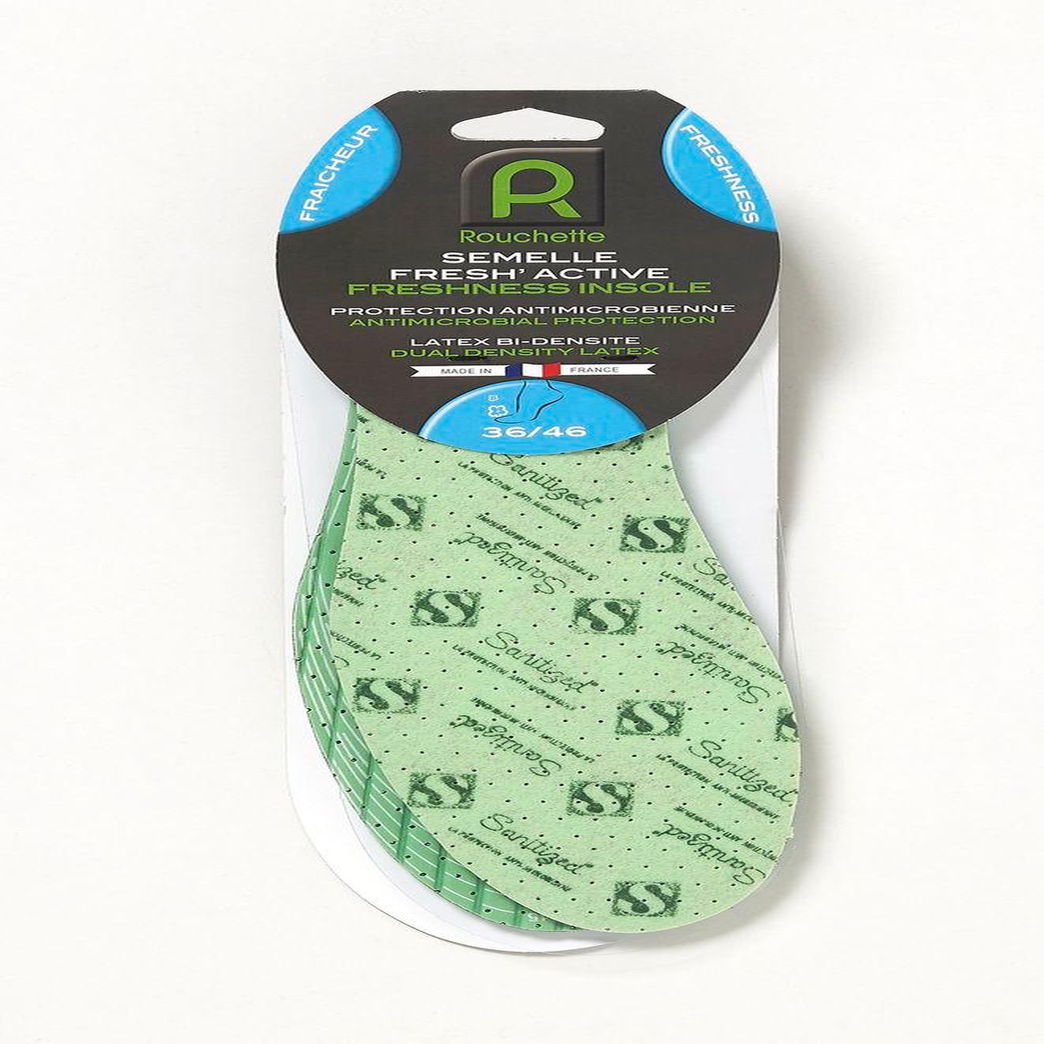 CENTRALE BRICO SEMELLE ACTIVE FRESH vert T36-46