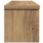 Voir la diapositive 5 : VIDAXL Étagères de cuisine empilables 2 pcs chêne artisanal 60x15x16cm