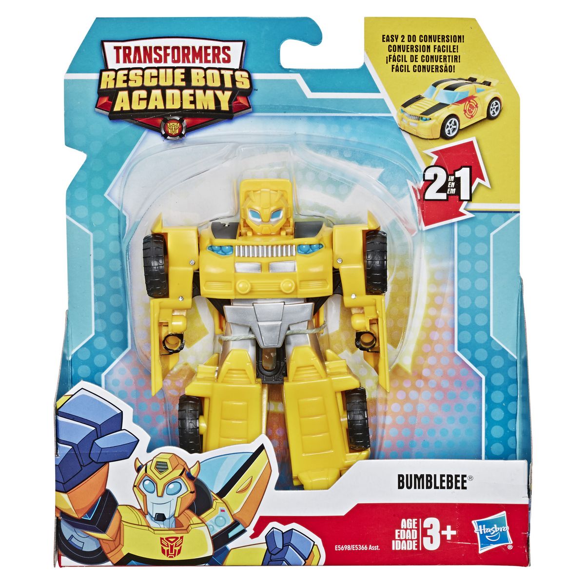 HASBRO Robot secouriste transformable 12 cm - Transformers Rescue Bots Academy