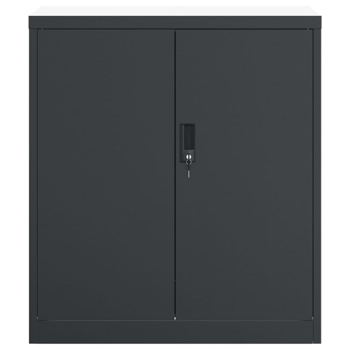 VIDAXL Classeur anthracite 79x40x90 cm acier