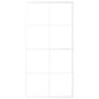 Voir la diapositive 3 : VIDAXL Porte coulissante Verre ESG et aluminium 102,5x205 cm Blanc