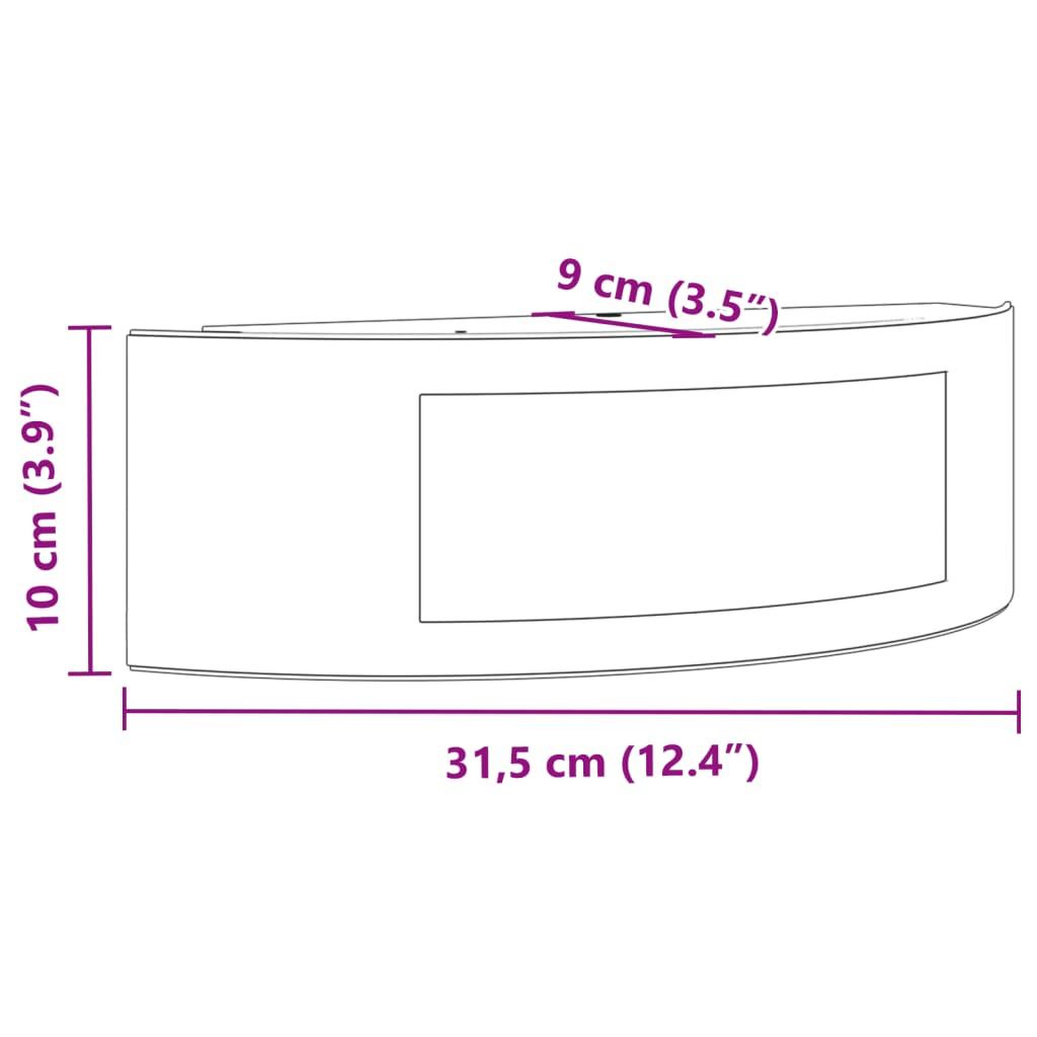 Voir la diapositive 6 : VIDAXL Appliques murales d'exterieur 2pcs argente acier inoxydable