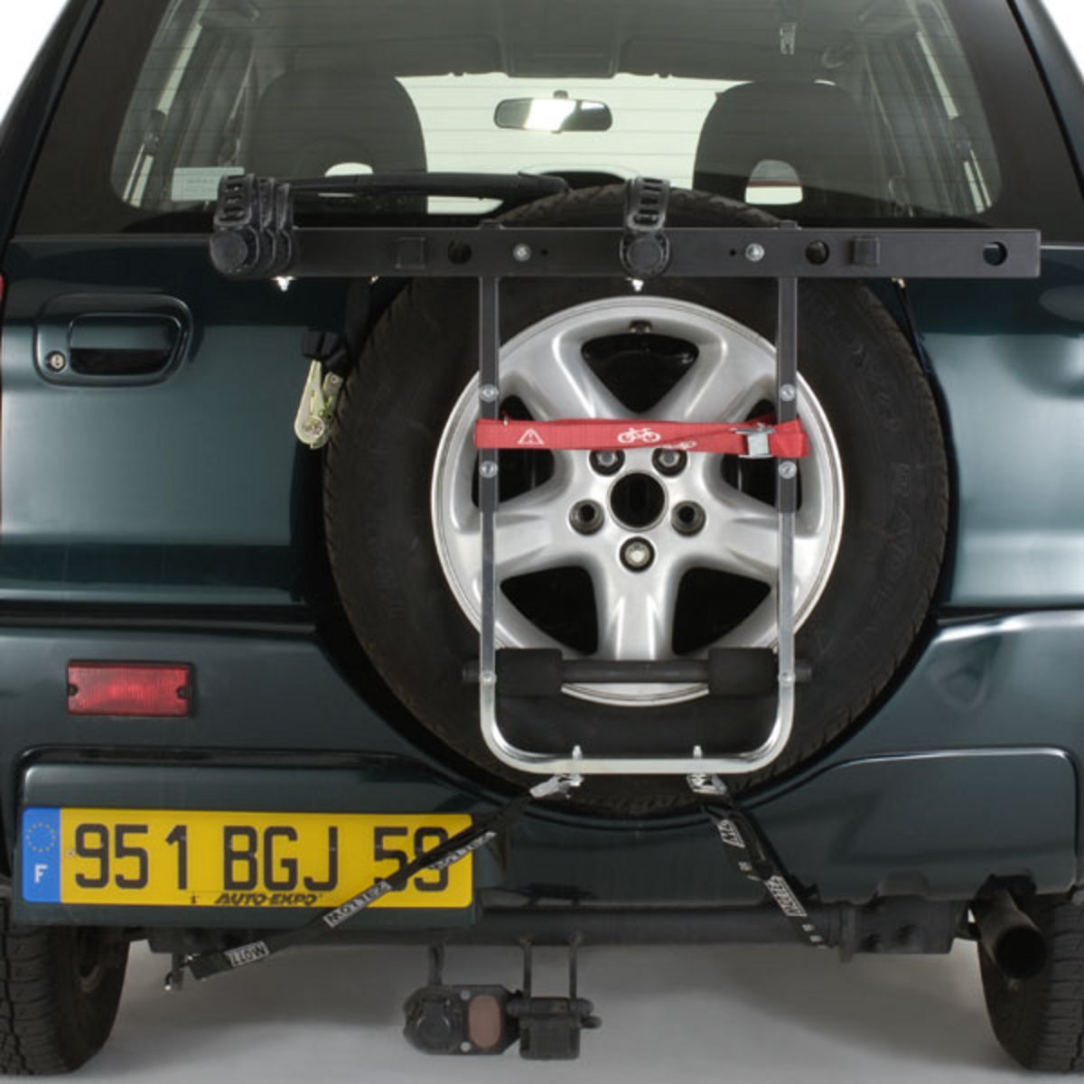 MOTTEZ Porte-vélos à sangle pour 4x4 Ulysse 