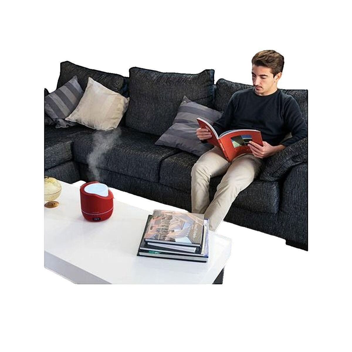 CECOTEC Diffuseur d'arômes Cecotec Bordeaux 500 ml 7 LED