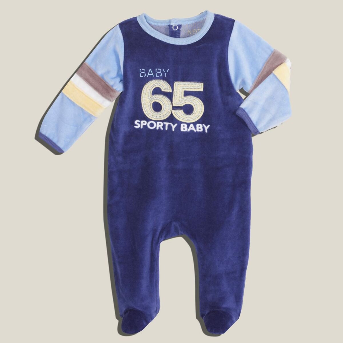 IN EXTENSO Pyjama en velours bébé