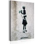 Paris Prix Tableau Imprimé  Bomb Hugger - Banksy. Coloris disponibles : Multicolore