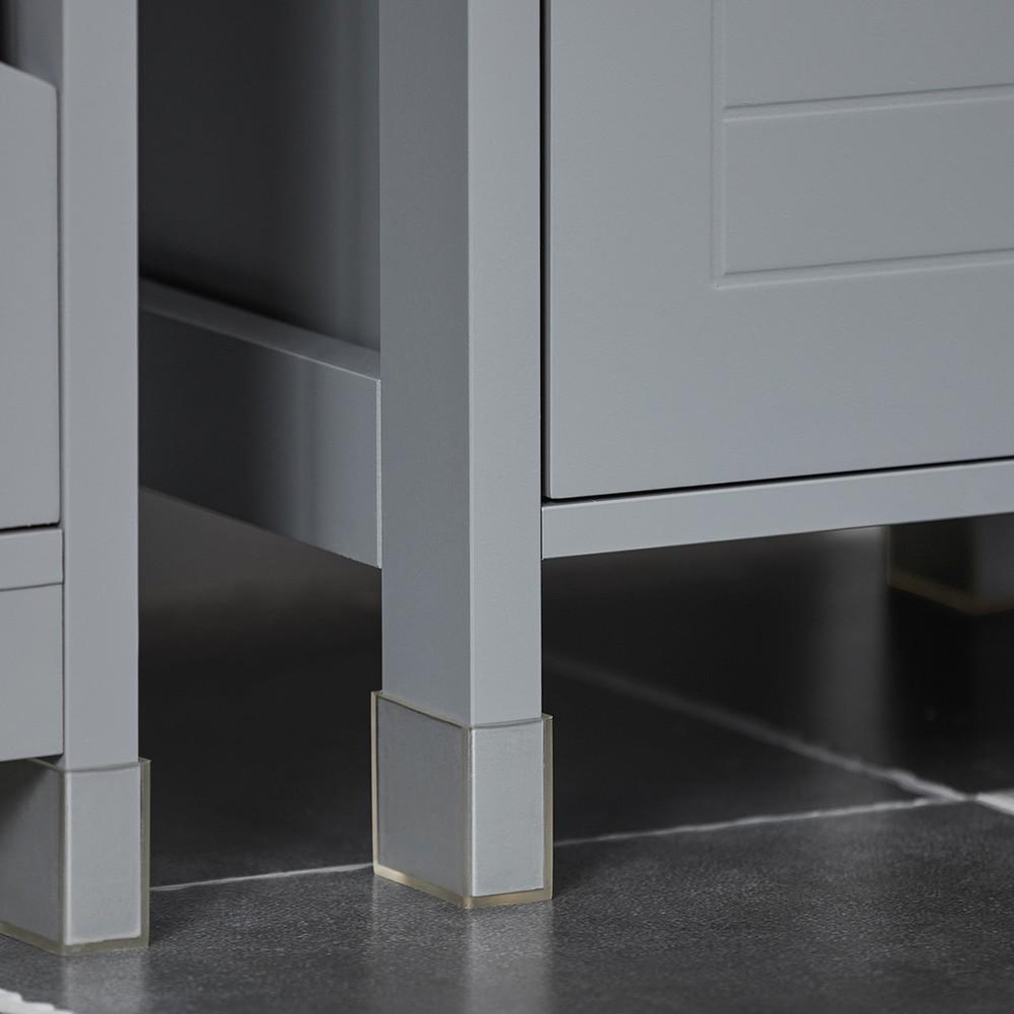 Voir la diapositive 5 : SOBUY SoBuy - Meuble bas de salle de bain à deux tiroirs - Moderne - FRG127