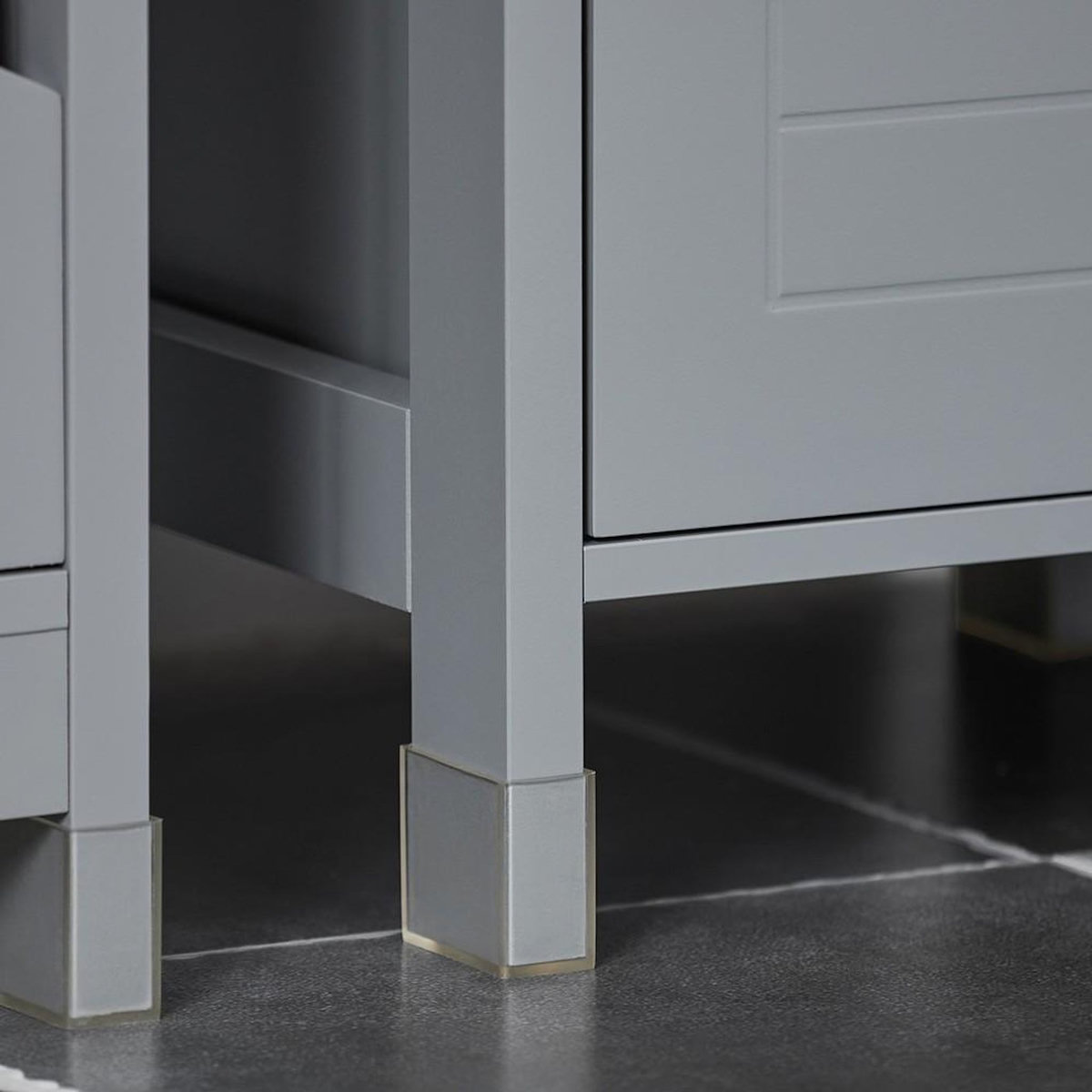 SOBUY SoBuy - Meuble bas de salle de bain à deux tiroirs - Moderne - FRG127