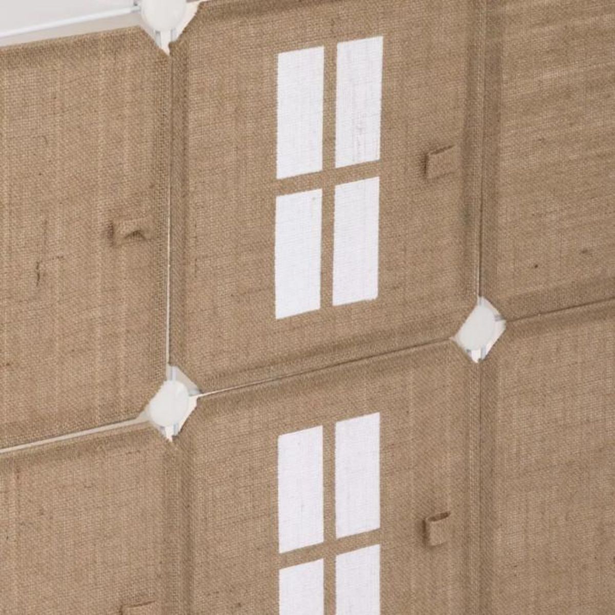 Atmosphera Kids Rangement Enfant en Jute  Château  109cm Beige