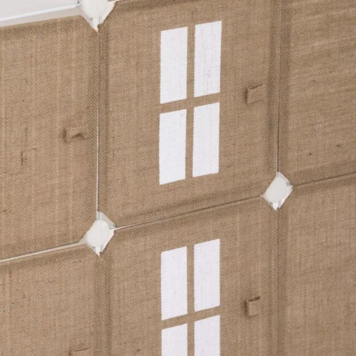 Atmosphera Kids Rangement Enfant en Jute  Château  109cm Beige