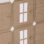Voir la diapositive 3 : Atmosphera Kids Rangement Enfant en Jute  Château  109cm Beige