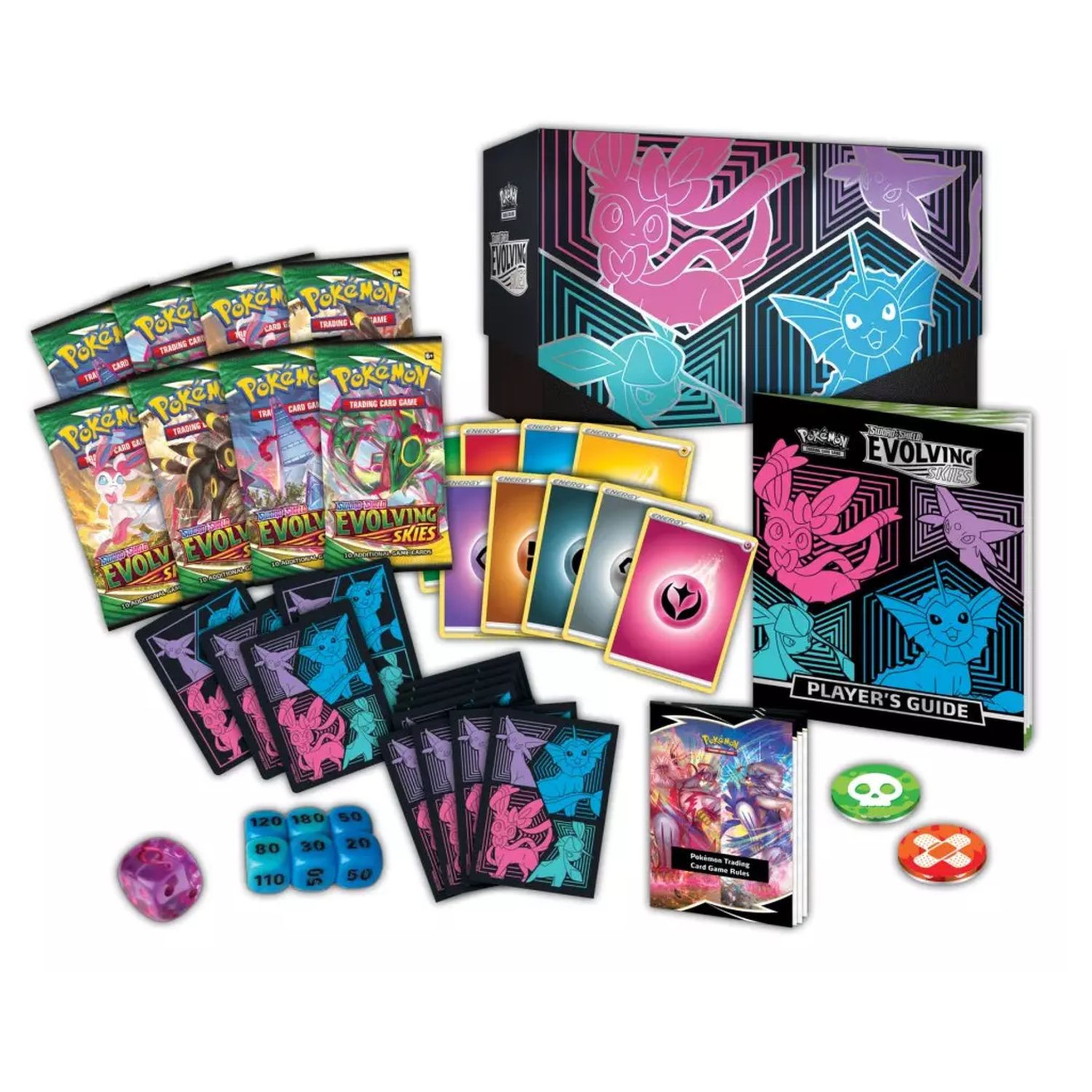Voir la diapositive 3 : ASMODEE Pokémon coffret entraînement évolution celeste 