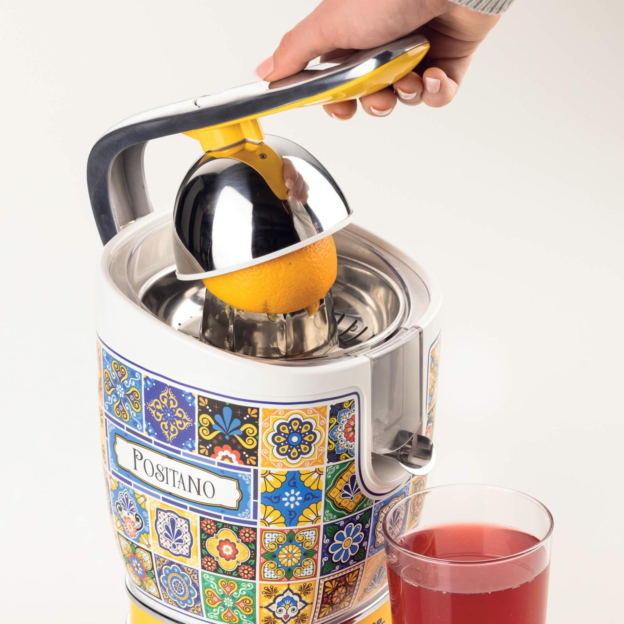 Voir la diapositive 3 : ARIETE Presse agrume électrique Ariete 413 Positano jaune multicolore