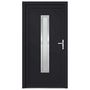 Voir la diapositive 3 : VIDAXL Porte d'entree anthracite 98x208 cm PVC