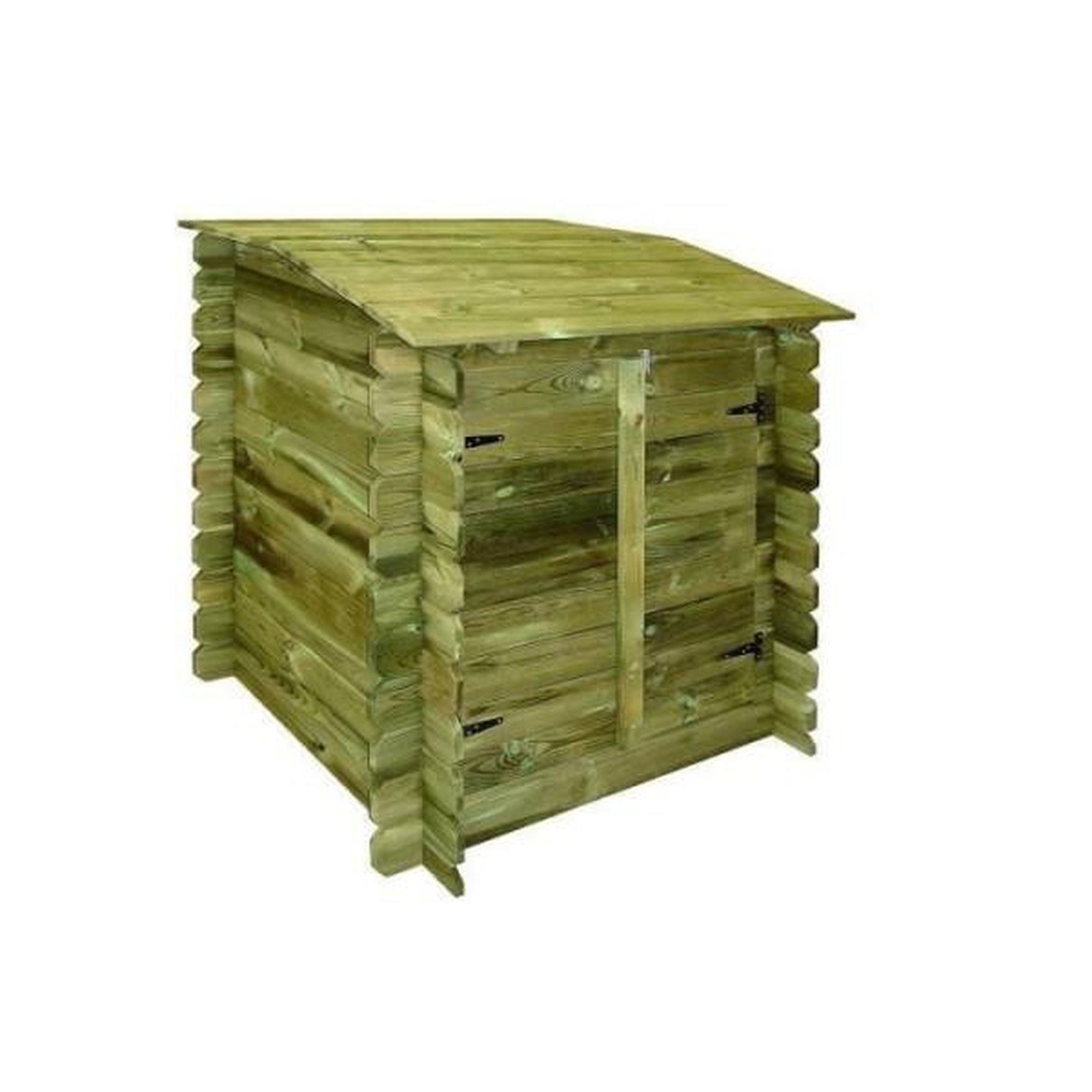 Voir la diapositive 2 : Ubbink Coffre de rangement pour filtration UBBINK Classic en bois traité autoclave