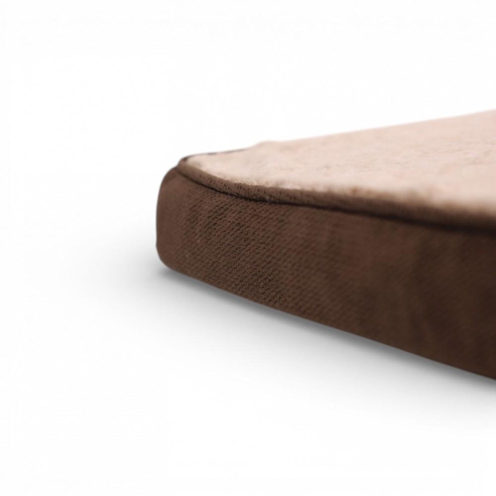 Voir la diapositive 5 : MON AMI LUKI Matelas antidérapant bord tissus et dessus fourrure pour chien