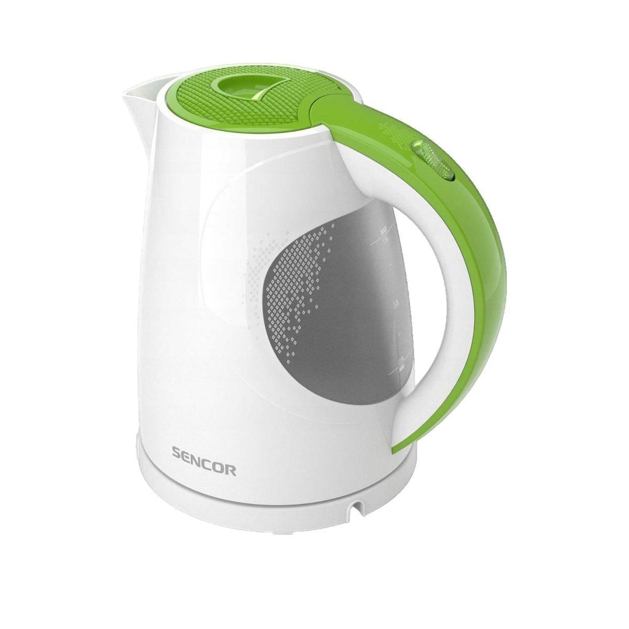 Voir la diapositive 2 : SENCO Bouilloire Sencor SWK 1511GR 1,5 litres