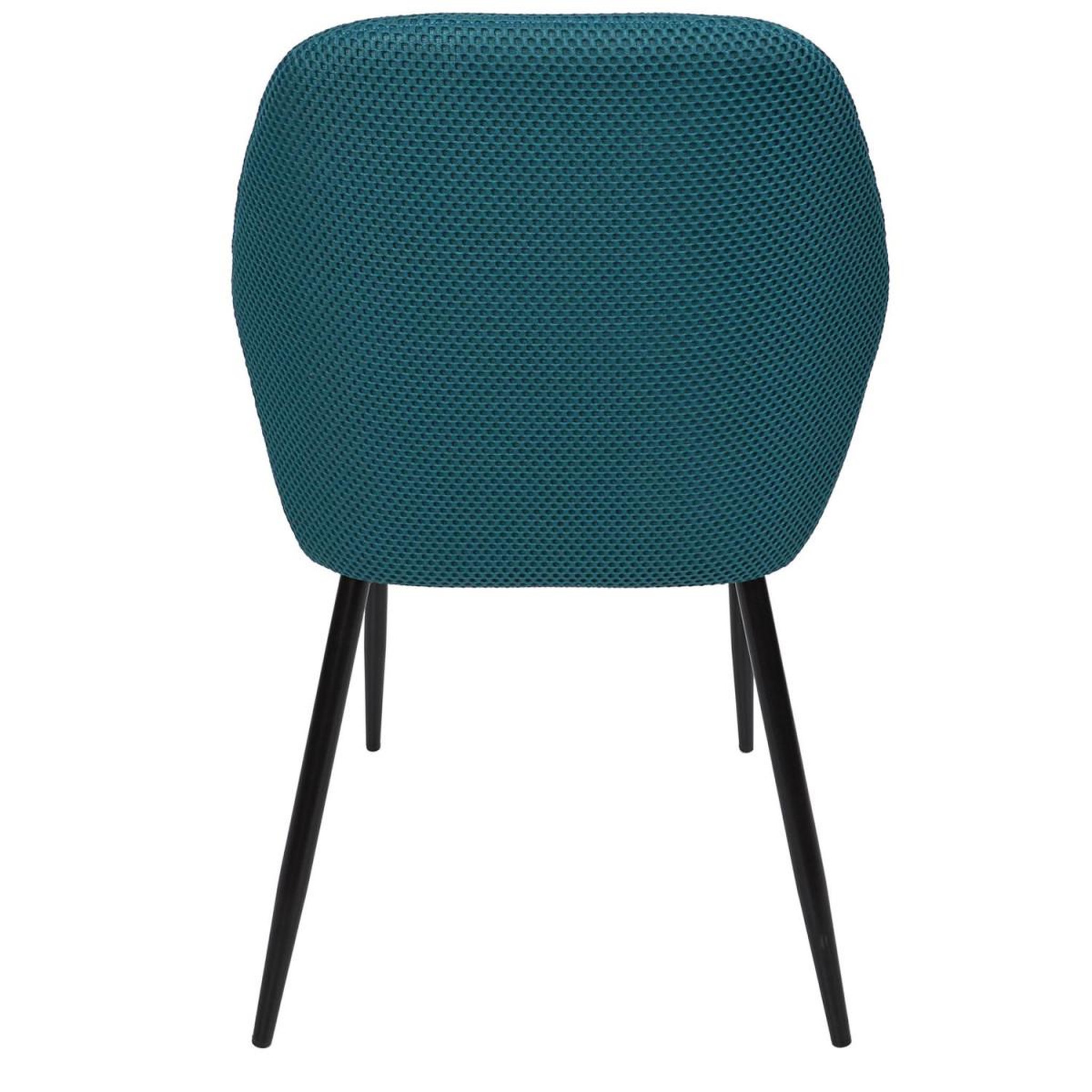 Voir la diapositive 6 : The Home Deco Factory Lot de 2 chaises fauteuil  atome  85cm bleu