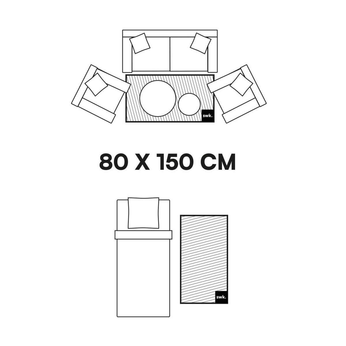 SWEEEK Tapis enfant beige / crème, tapis intérieur oursons, poils ras