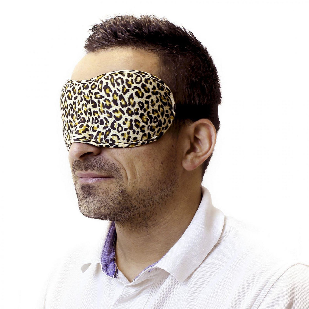 VIVEZEN Lot de 2 masques de nuit, sommeil, voyage avec serre tête élastique