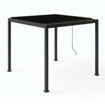 CONCEPT USINE Pergola bioclimatique en acier 3x3m BANES