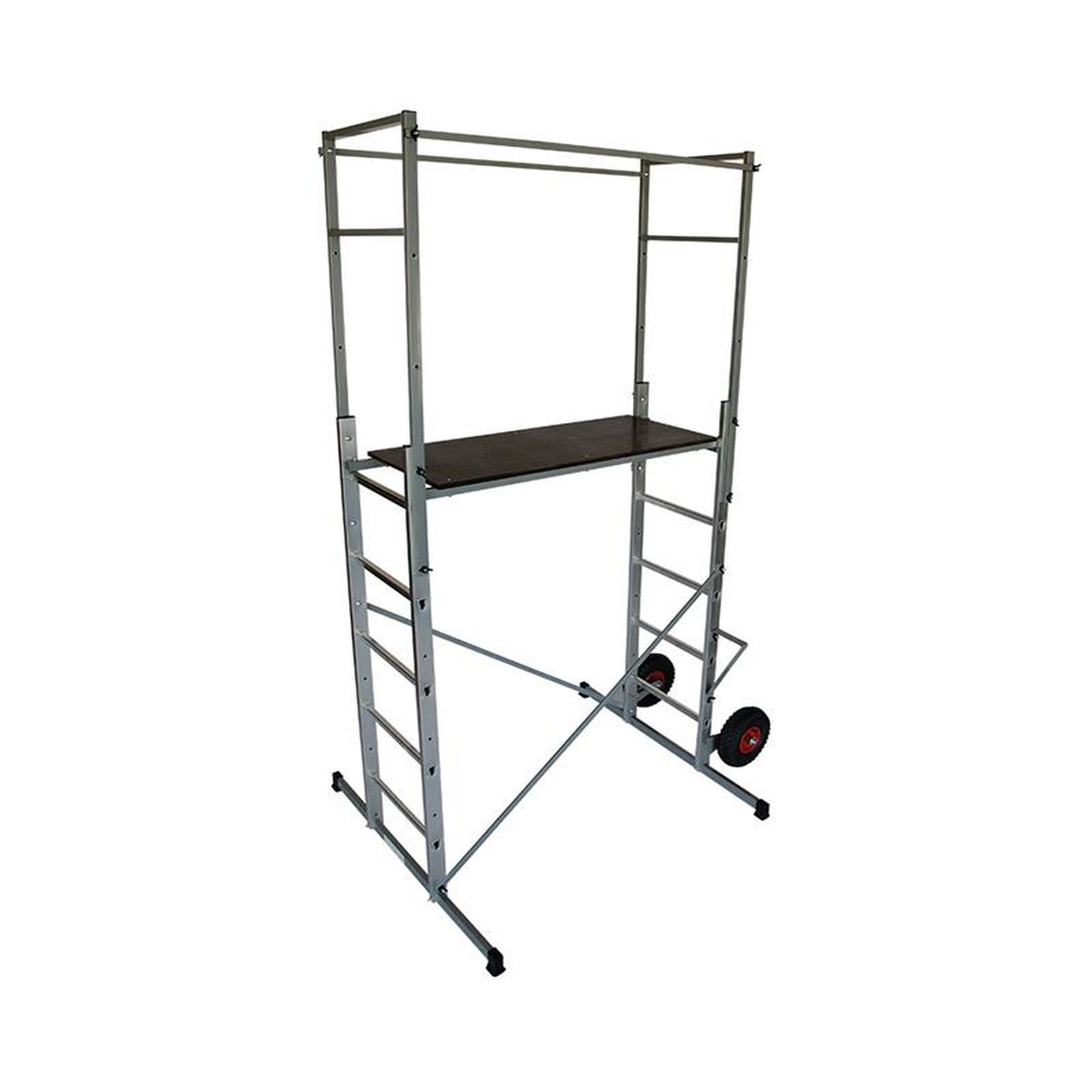 HAILO Echafaudage roulant de jardin tout-terrain 1,5m/3,5m en aluminium Selekta H350