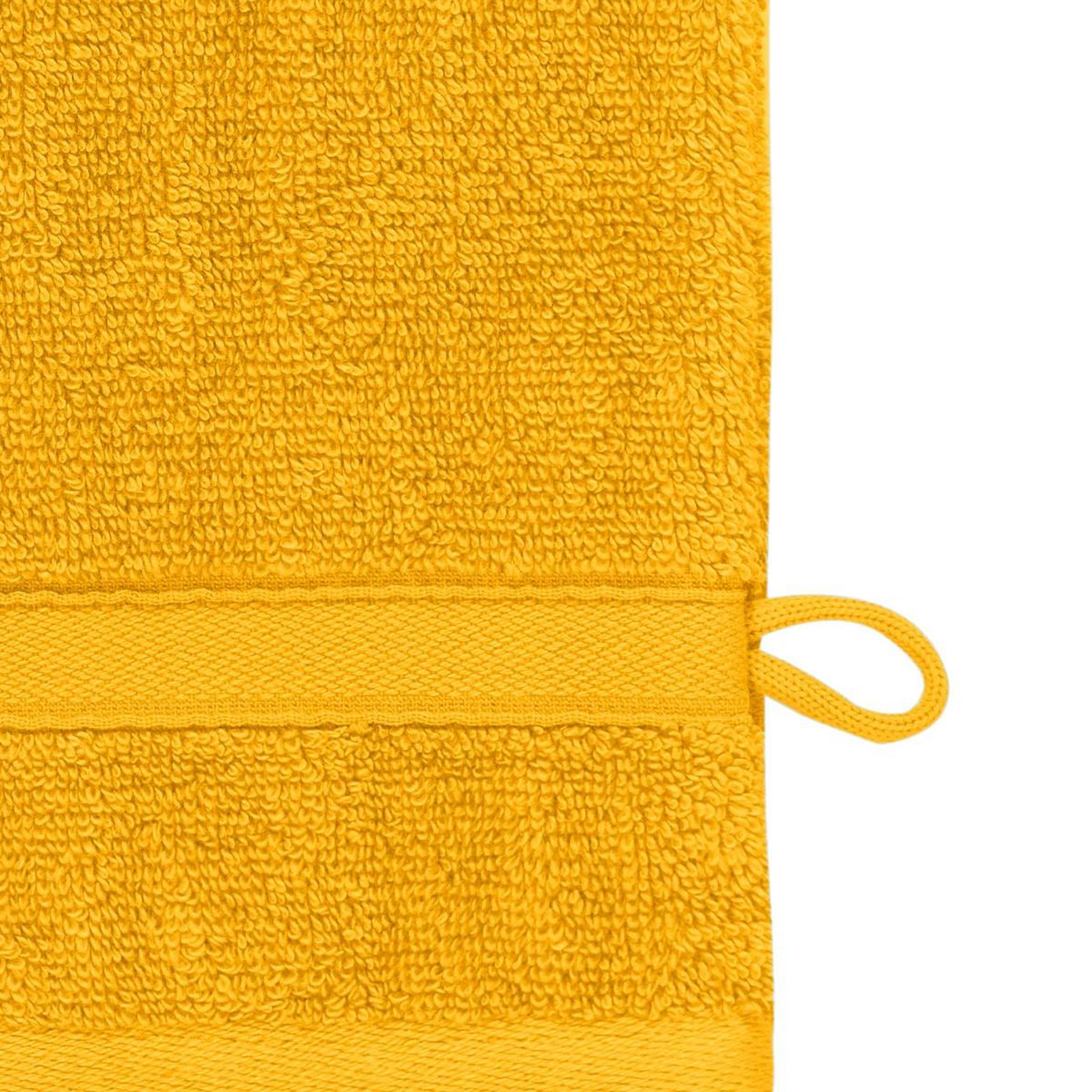 Voir la diapositive 3 : Sensei Maison Lot de 3 gants de toilette 600 g/m² SENSILK - 16x22 cm