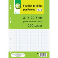 Selecta Copies Doubles Non Perforees - A4 - 200 Pages + 20 Pages Gratuites  
