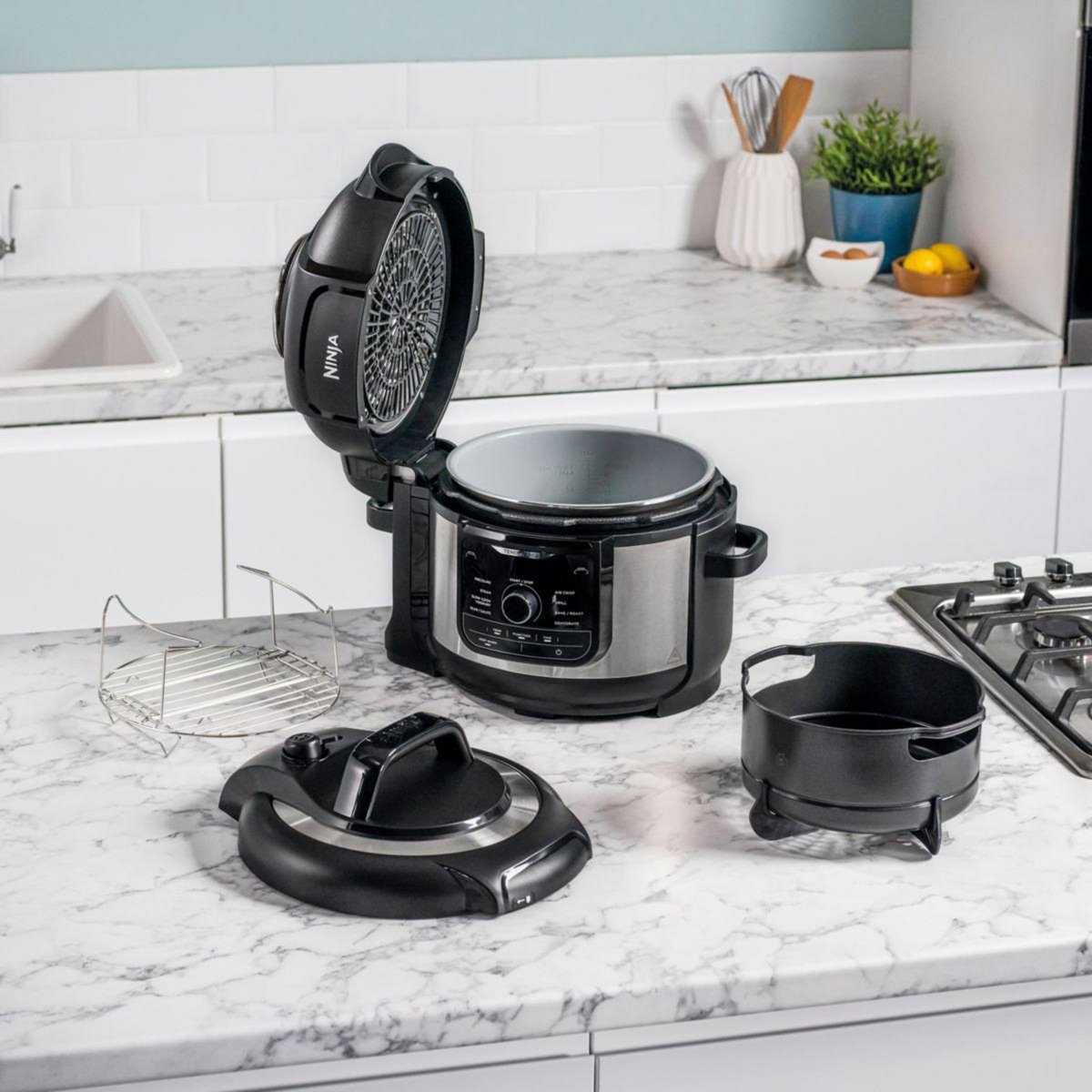 NINJA Multicuiseur Foodi OP350FR  6 L, 9 modes de cuisson dont air fryer