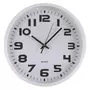 MARKET24 Horloge Murale Plastique (4,2 x 30,5 x 30,5 cm) Blanc