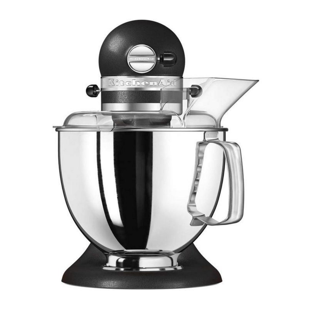 KitchenAid Robot pâtissier multifonction 4,8l 300w noir onyx - 5ksm175pseob