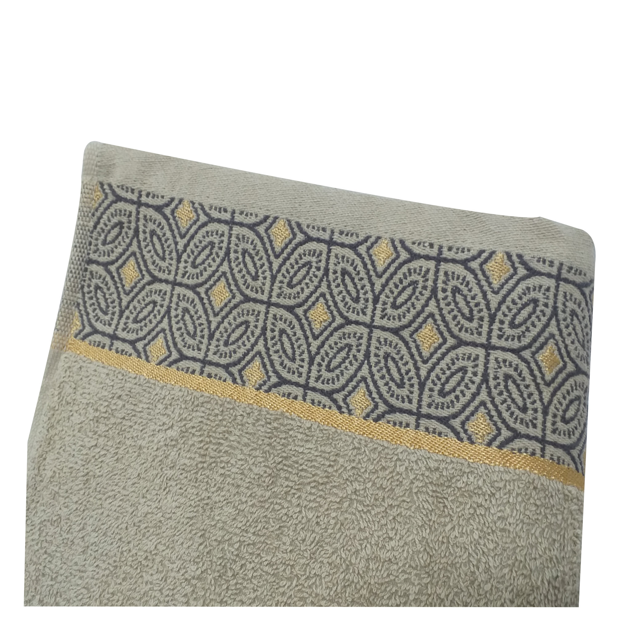 ACTUEL Serviette de toilette fantaisie en coton 450gsm IBIZA