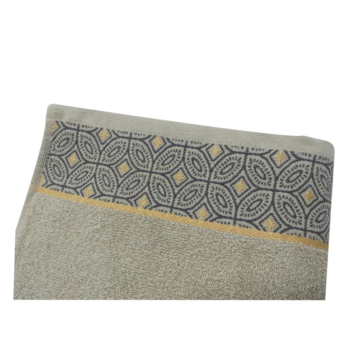 ACTUEL Serviette de toilette fantaisie en coton 450gsm IBIZA