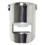 Paris Prix Bouchon de Vin Inox  Effervescent  5cm Argent