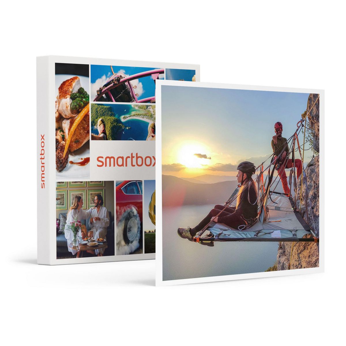 Smartbox 2 jours insolites à flanc de falaise avec repas au bord du lac du Bourget - Coffret Cadeau Séjour