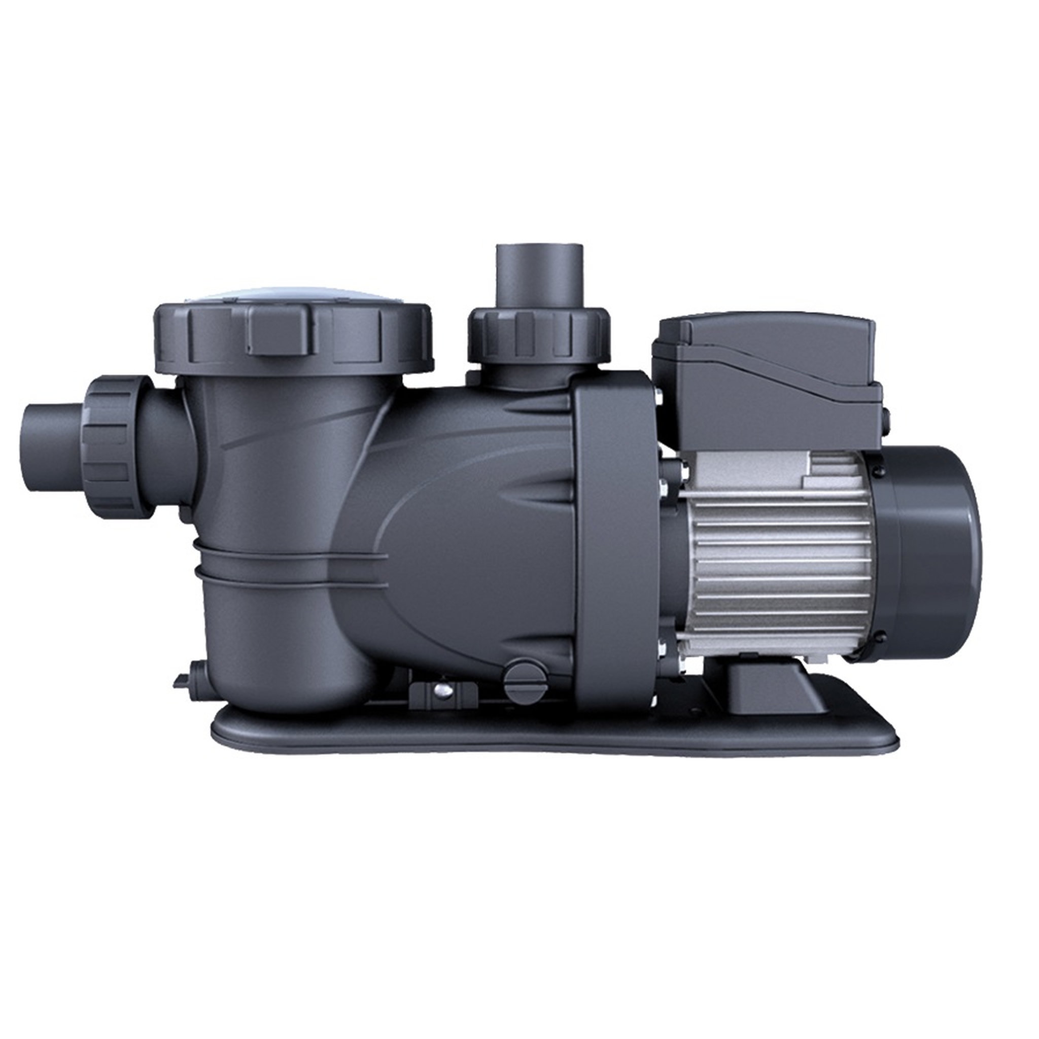 GRE Pompe filtration pour piscine - 1CV - 100m³ max