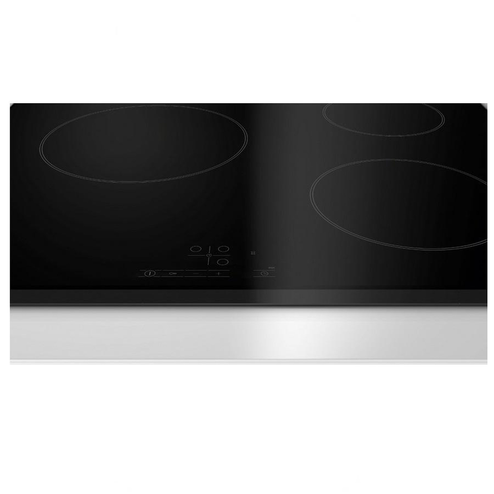 Voir la diapositive 3 : BOSCH Table de cuisson vitrocéramique 60cm 3 feux 5700w noir - PKM63RBB8E