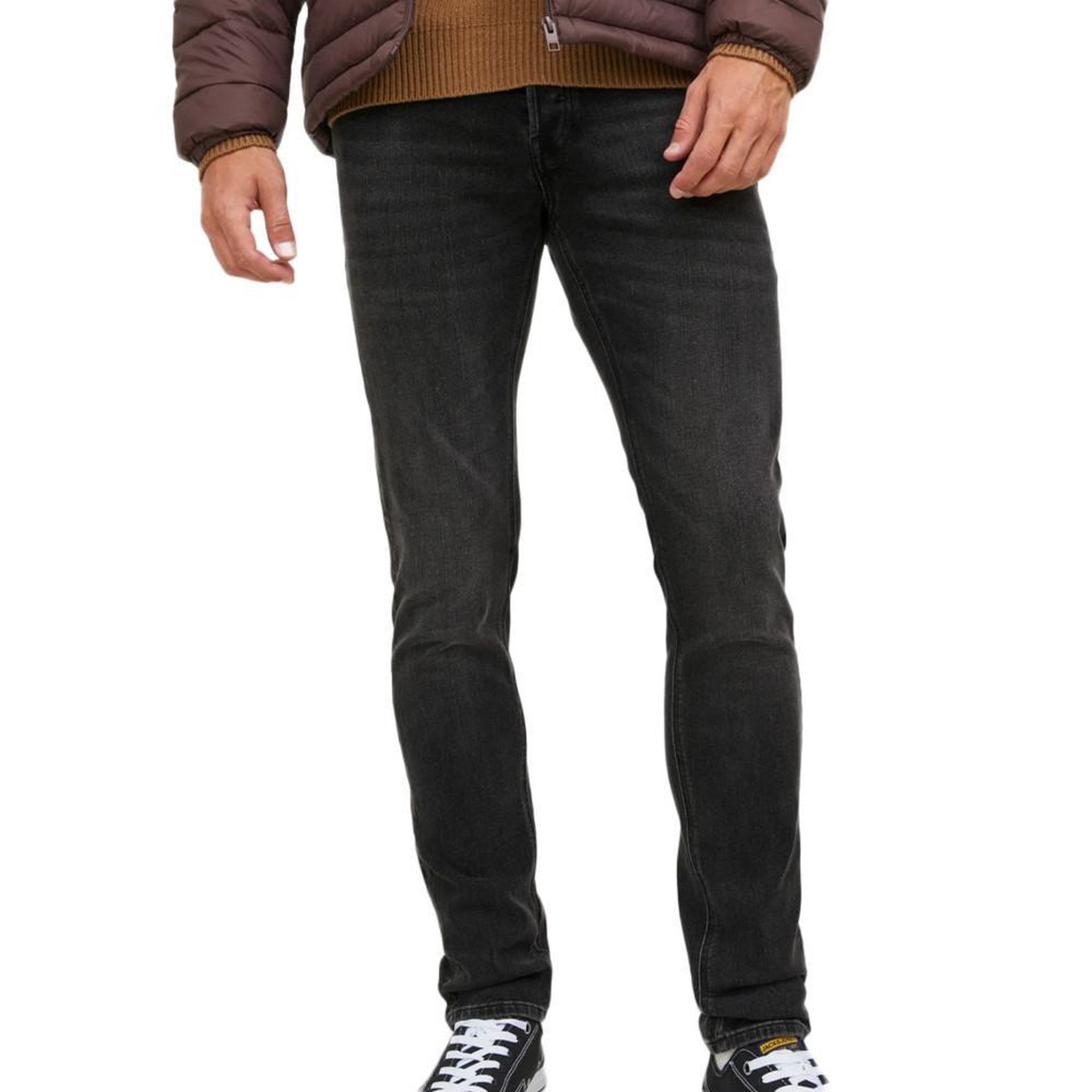Voir la diapositive 2 : Jack & Jones Jean noir homme jack and jones glenn