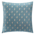 ATMOSPHERA Housse de Coussin  Chen Cact  40x40cm Bleu